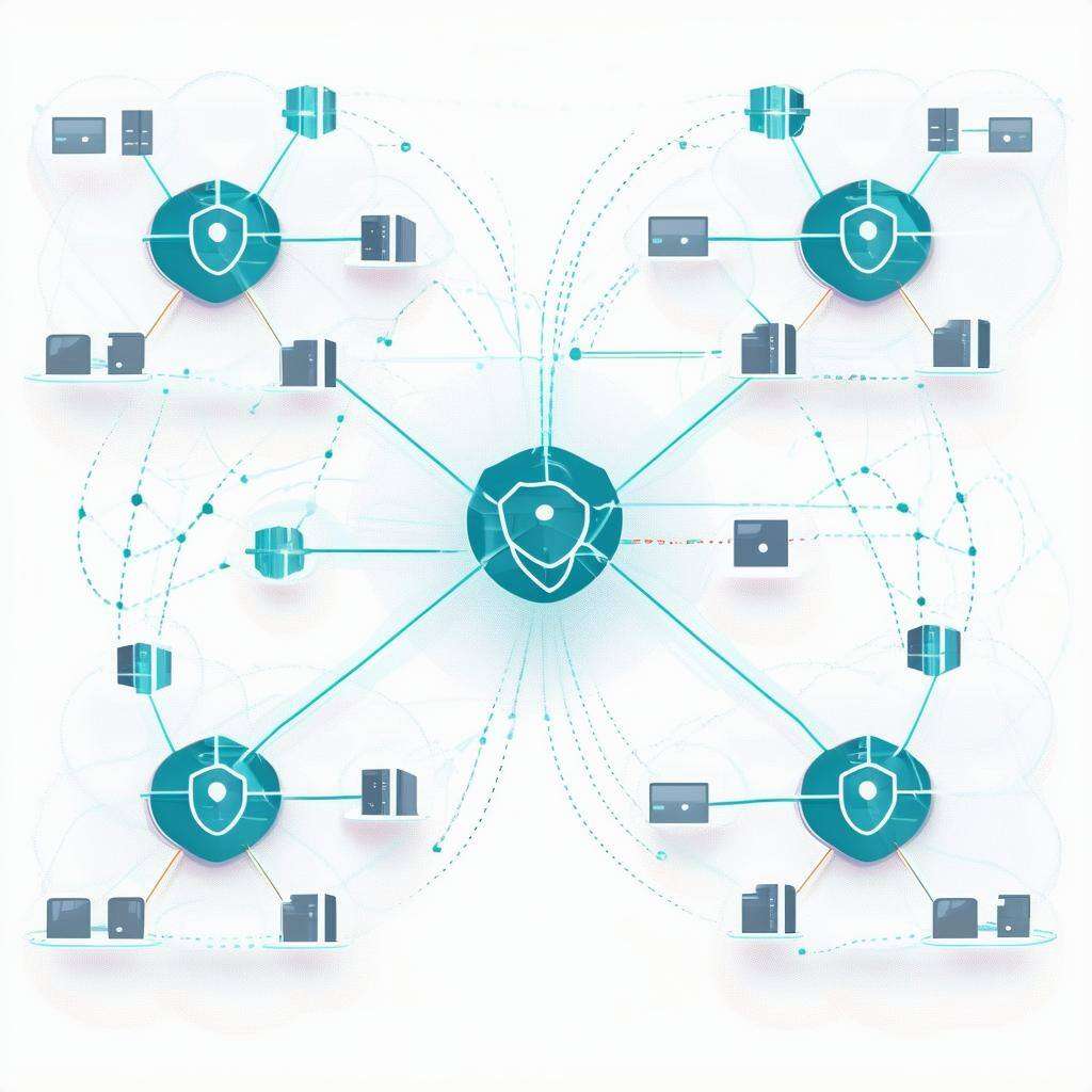 diagram of a network used to identify vulnerabilities